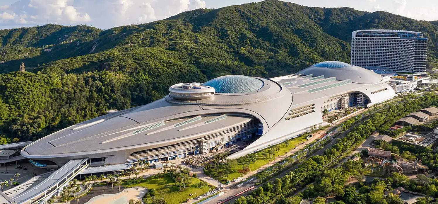 珠海長隆海洋科學(xué)館 不銹鋼穿線管工程案例